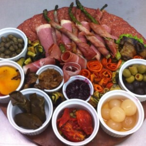Antipasto Platters for Group Booking at Polynesian Spa