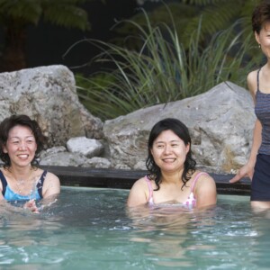 Polynesian Spa.  Thermal hot springs and health spa. Rotorua, New Zealand